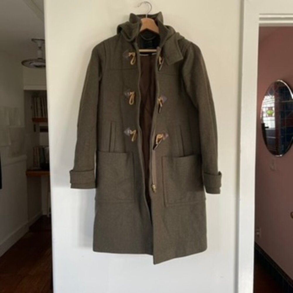 J.Crew Wool Toggle Duffle Coat - image 3